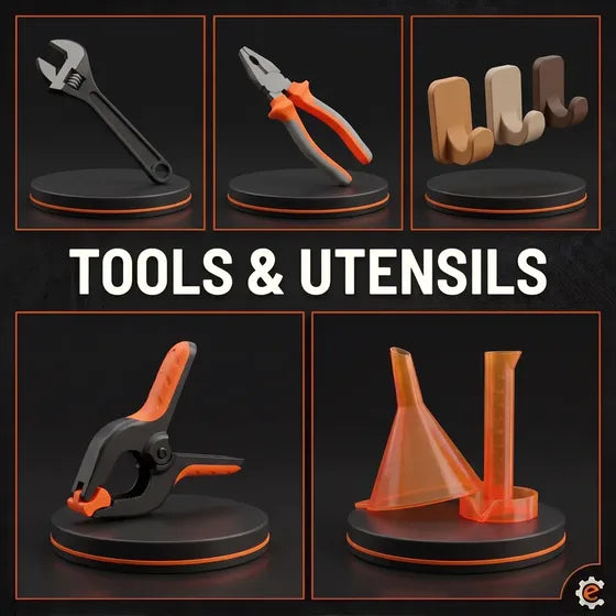 Tools & utensils STL models